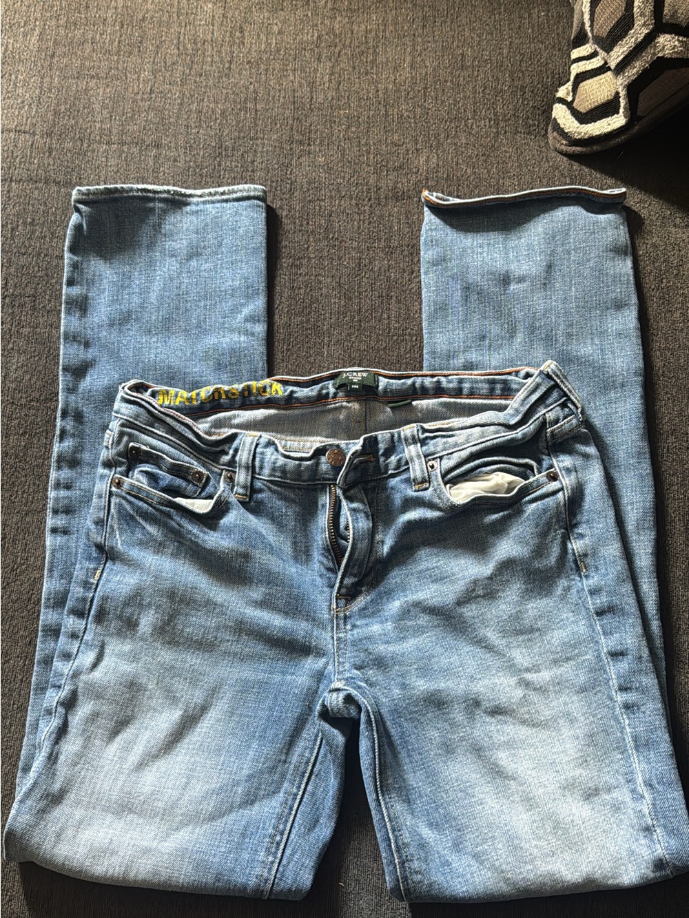 J. Crew Light Blue Straight-Leg Jeans